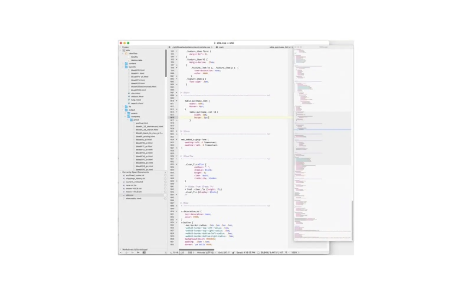 BBEdit screenshot 2 of 4