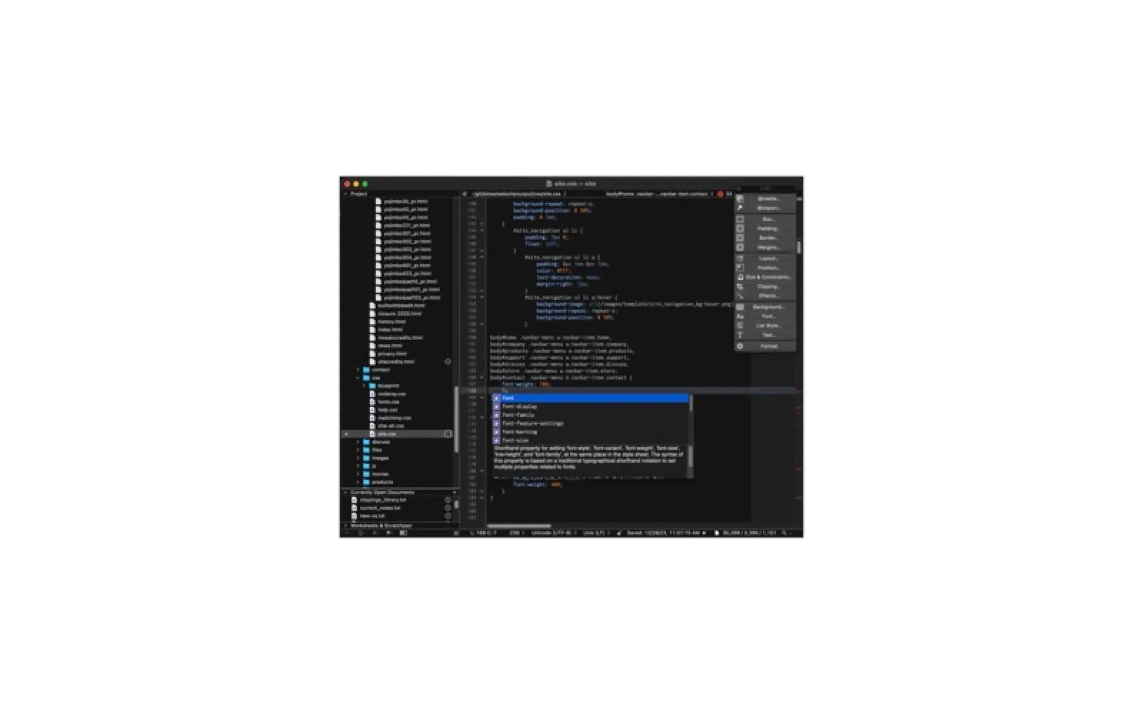 BBEdit screenshot 4 of 4