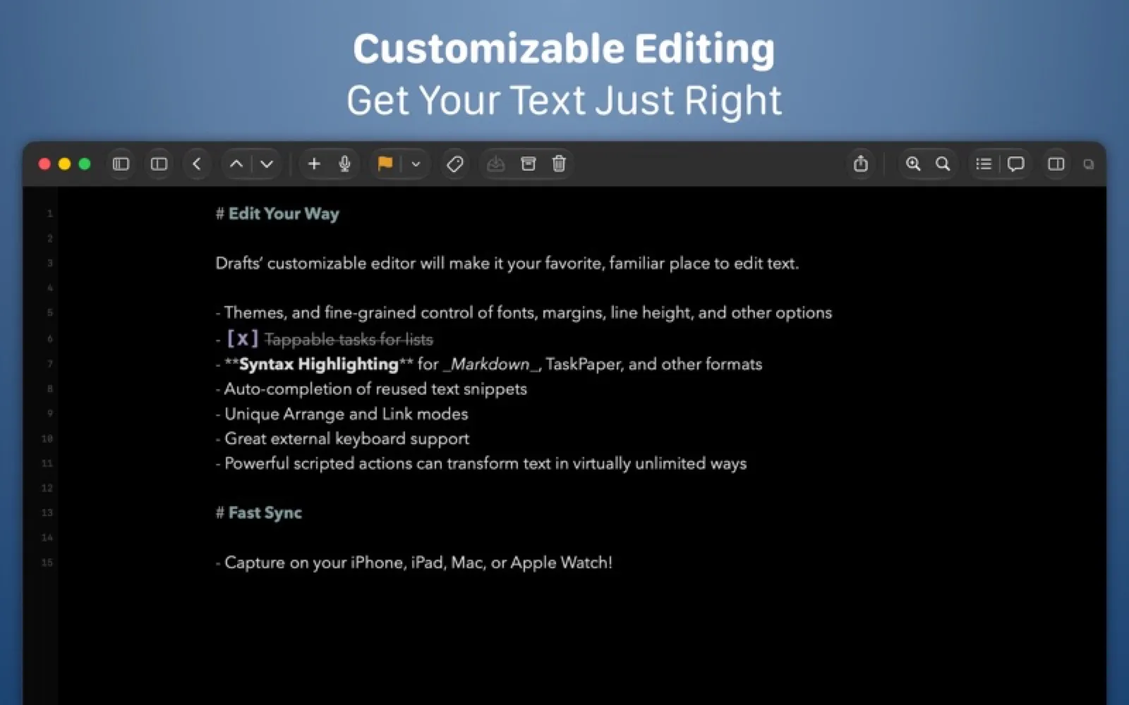 Drafts screenshot 2 of 4