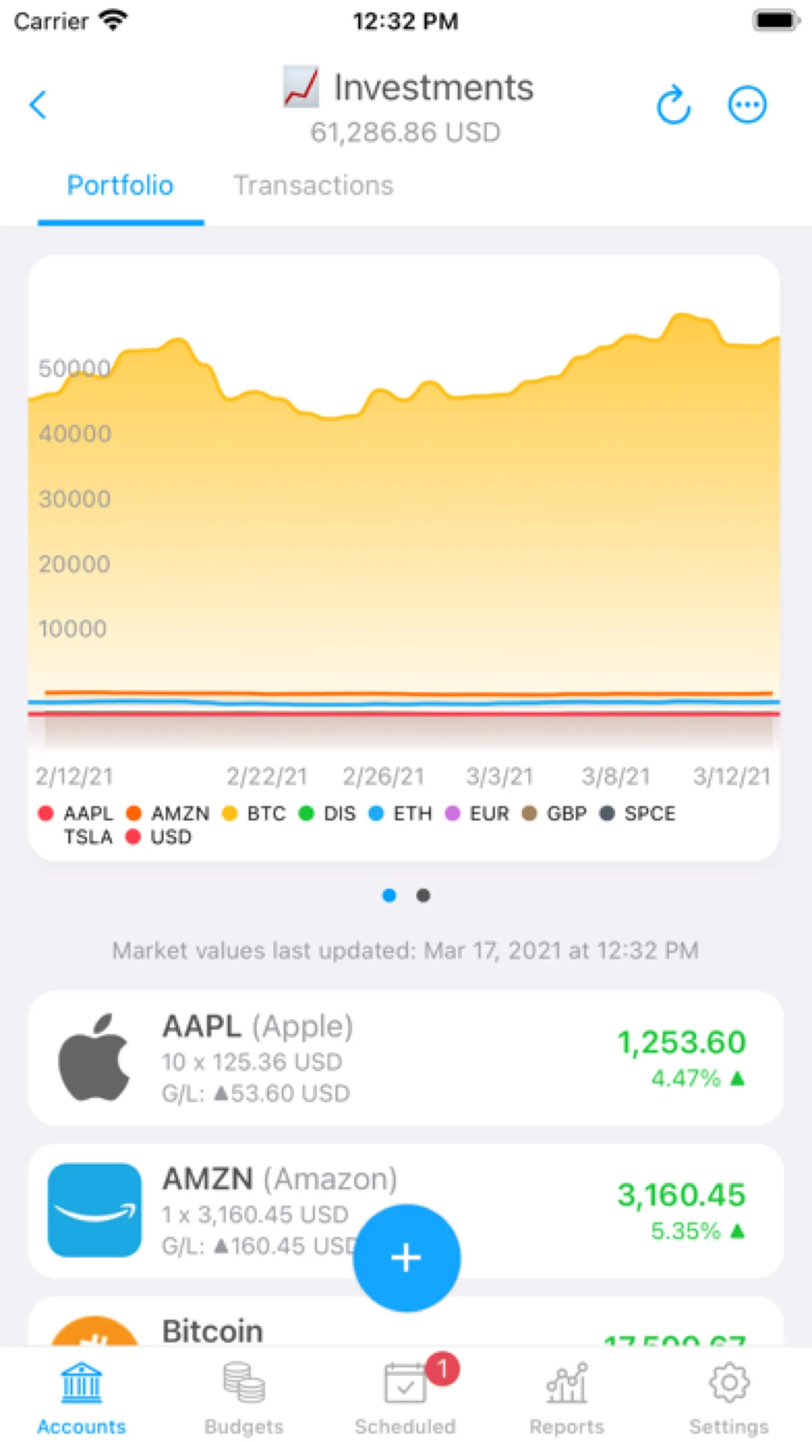 MoneyWiz screenshot 3 of 4