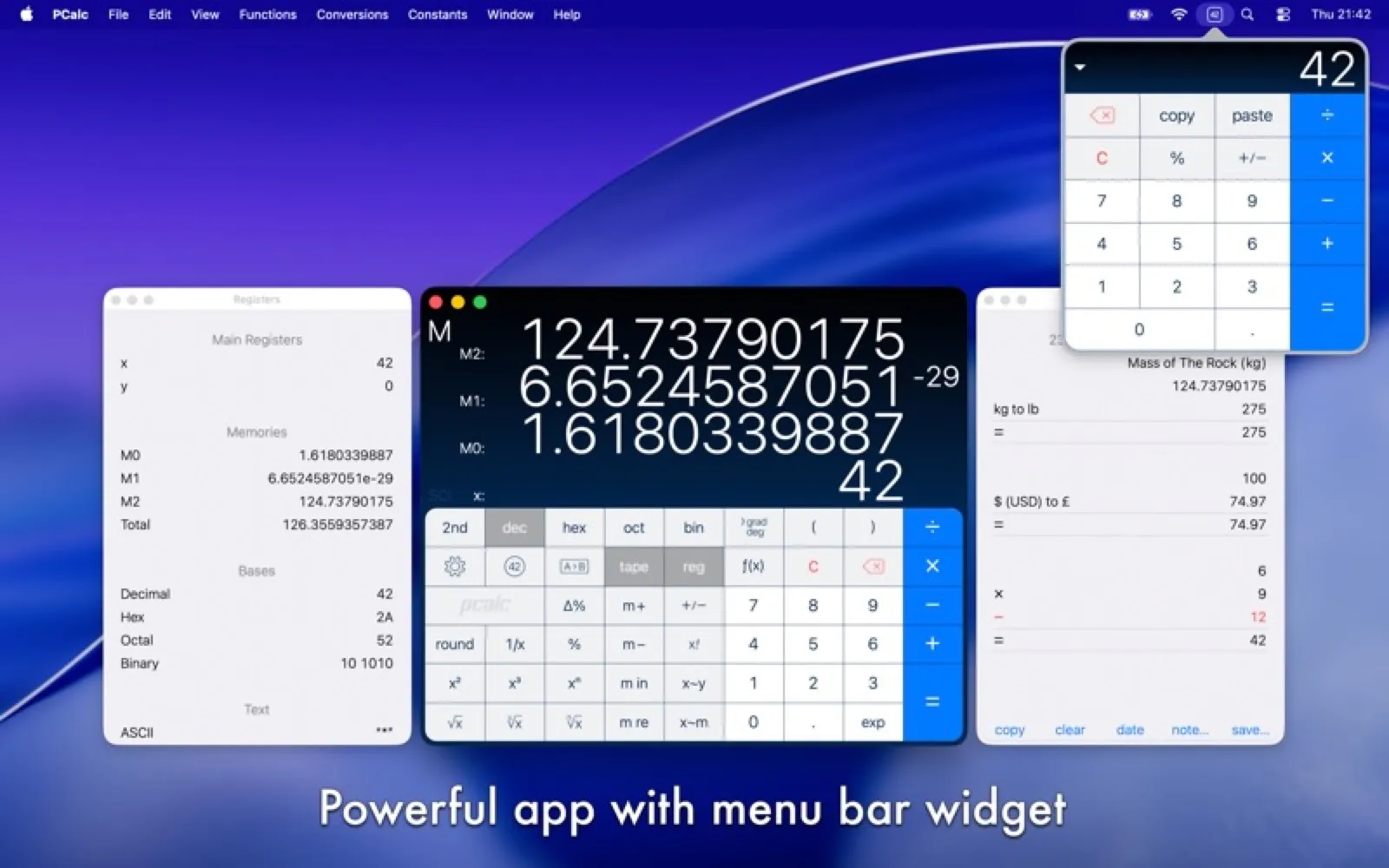 PCalc screenshot 1 of 4