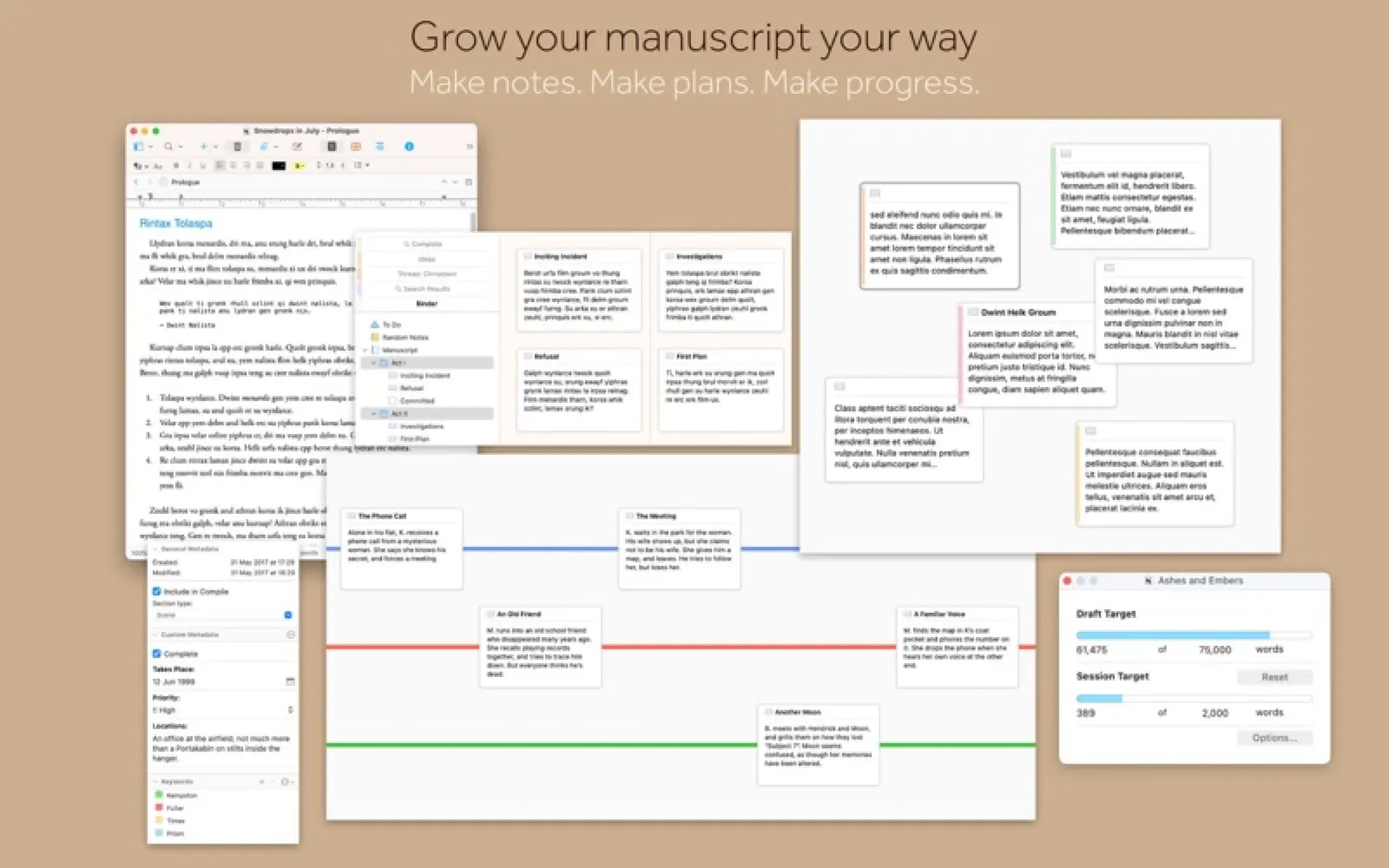 Scrivener screenshot 3 of 4