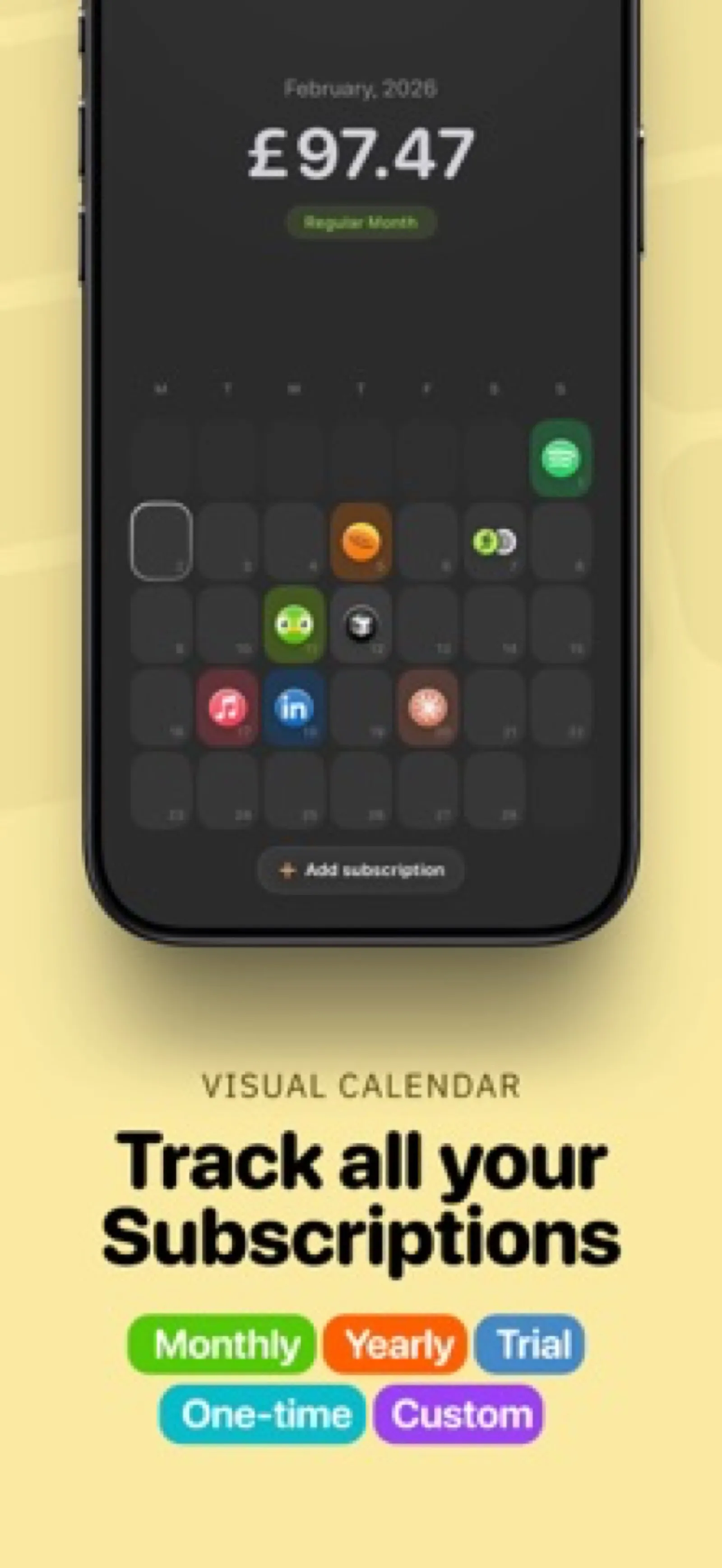 Subscription Day screenshot 1 of 4